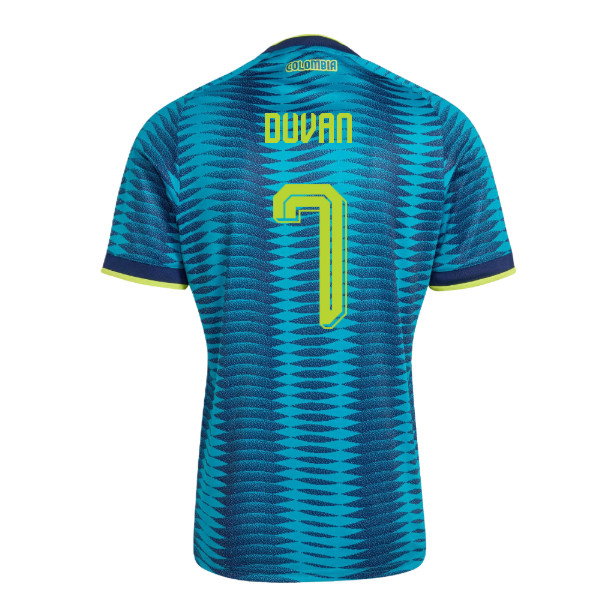 2026-2027 Colombia Away Shirt (Duvan 7)-SoccerKits Hub | Buy Soccer Jerseys Online